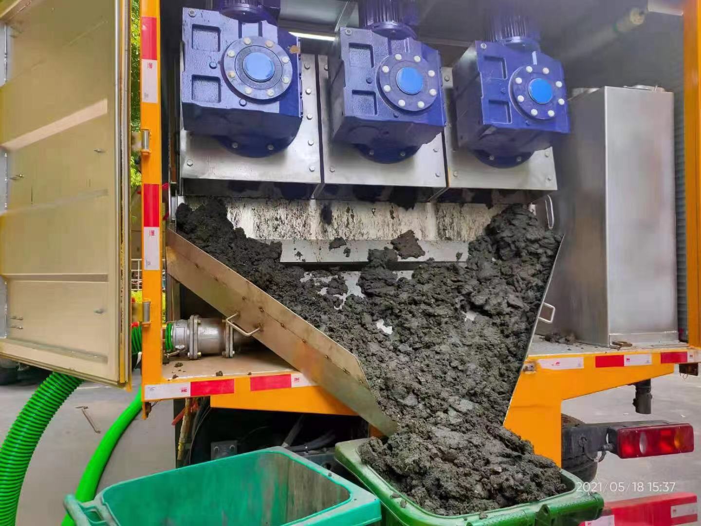 普兰店化粪池清掏城市维护站-泥浆净化干湿分离处理